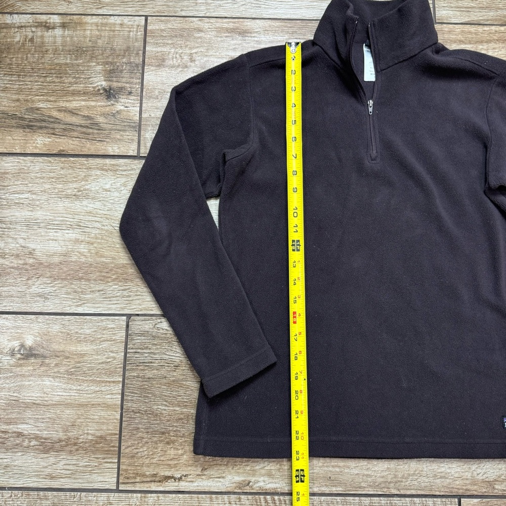 Patagonia 1/4 Quarter Zip Fleece Pullover Sweater Stand-Collar Brown Size Small - Picture 6 of 10